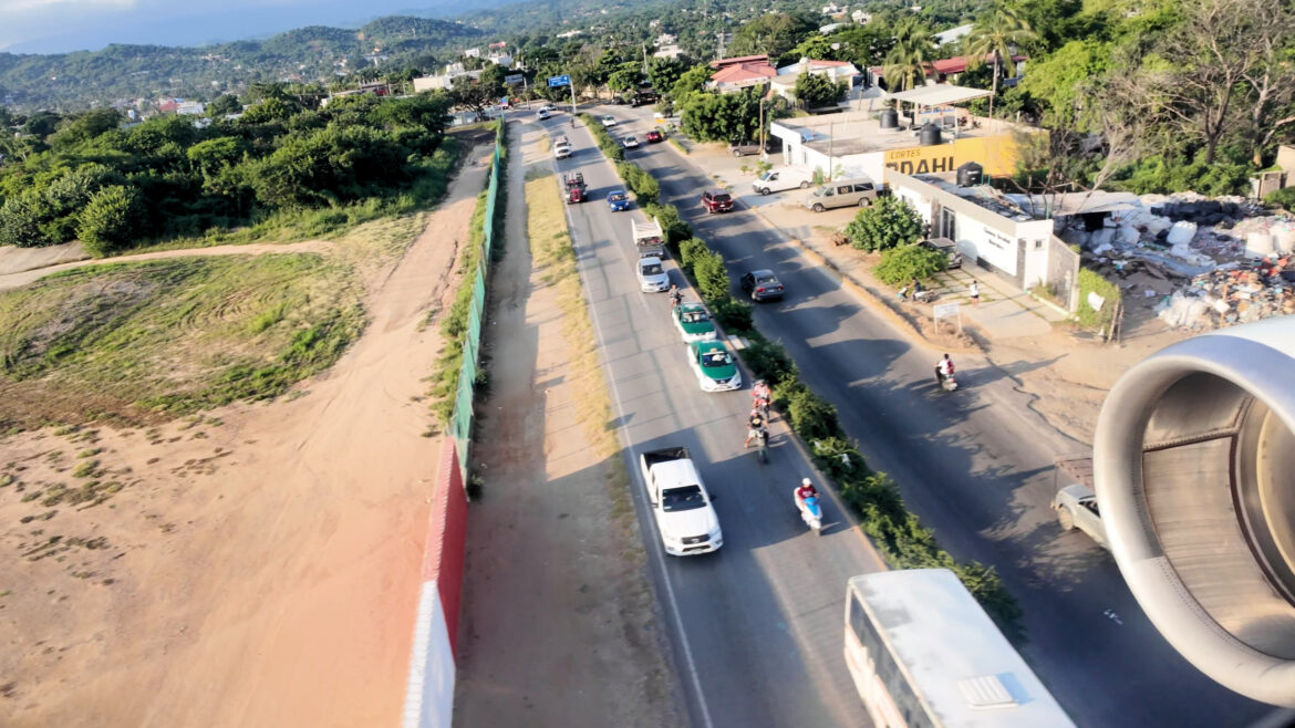 Landing in Puerto Escondido